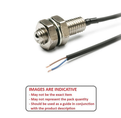 1081548 | PLBT-080M-230-LC-016 --- Ball Threaded Plungers - M8 - 8x1.25mm - 30 mm - 8 N With Limit Switch - Steel Nickel Plated Plunger