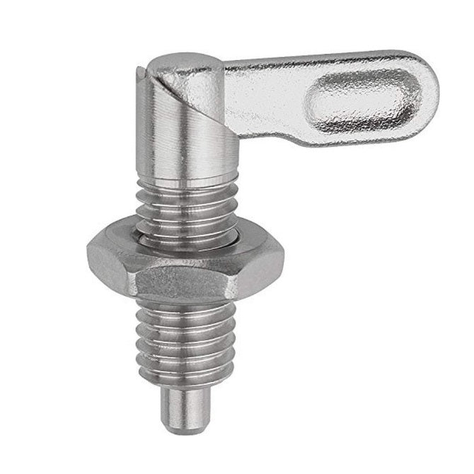 1087635 | PLIT-040-095F-10-G-S3-N (Each) --- Indexing Plungers - 3/8-24 UNF - 9.53mm - 20 mm - 0.4 N Grip - Stainless Steel Plunger