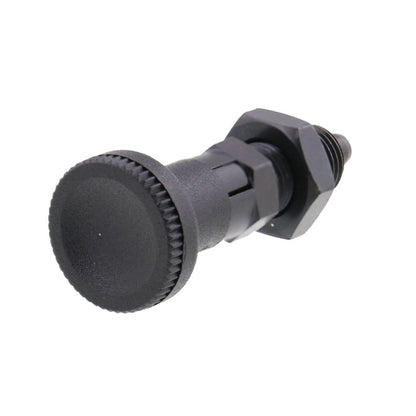 1090339 | PLIT-050-100-100-21-LSH-S3 --- Indexing Plungers - M10x1 - Extra Fine - 15 mm - 0.6 N Locking - Stainless Steel Plunger