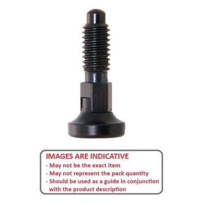 1071258 | PLST-064C-127-HCL-002 --- Spring Plungers - 1/4-20 UNC - 6.35mm - 12.7 mm - 0.5 N Acetal Handle - Steel Plunger