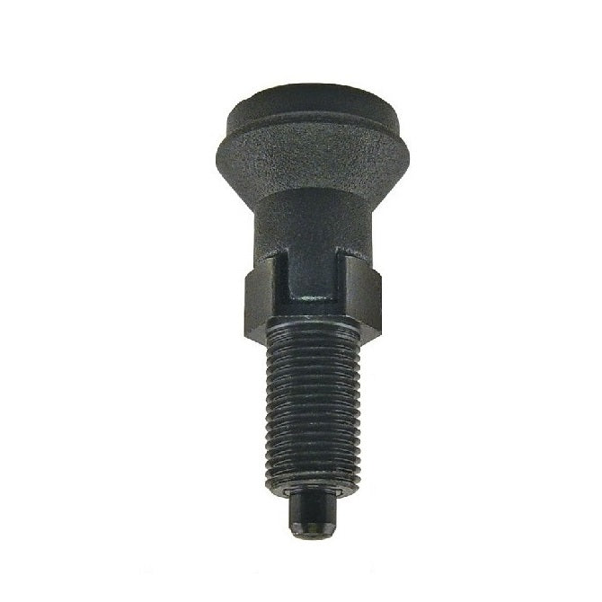 Plungers - Indexing Pull Knob - Steel - With Locking Slot and Nut