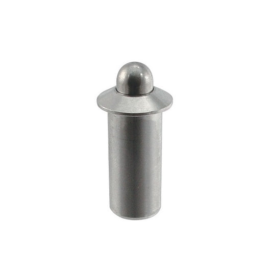Spring Push Fit Plungers - 3x10 mm - 0.5 N - Stainless Steel 303/304 Similar to A2, 18-8 HRB80