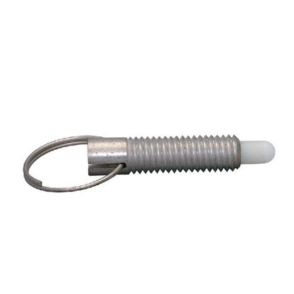 Spring Plungers - 1/2-13 UNC -12.7mm- 36.5 mm - 11.1 N - Stainless Steel Body with Acetal