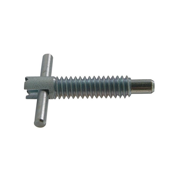 Spring Plungers - M16 - 16x2mm - 43 mm - 11.1 N Tee Handle - Steel Plunger