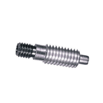 Spring Threaded Adapter Plungers - M16 - 16x2mm - 25.4 mm - 13 N Non Locking - Steel