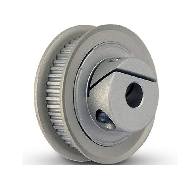1128965 | P-030G-024-090FF-AL-E-060 --- Metric Timing Pulleys - 24 tooth - 9x6 mm - Aluminium