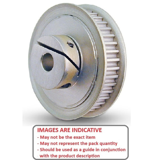 1150894 | P-020G-040-060FF-AL-E-064 --- Metric Timing Pulleys - 40 tooth - 6x6.35 mm - Aluminium
