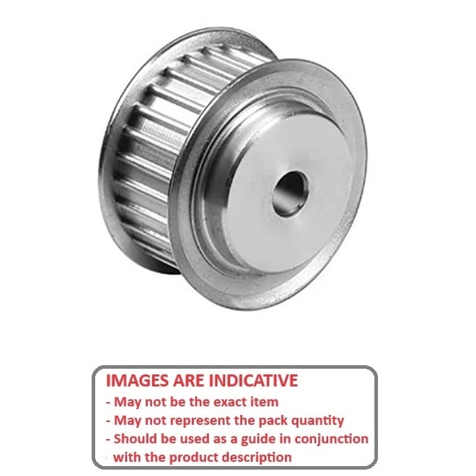 1135362 | P-050A-026-160FF-AL-N-060 --- Metric Timing Pulleys - 26 tooth - 16x6 mm - Aluminium