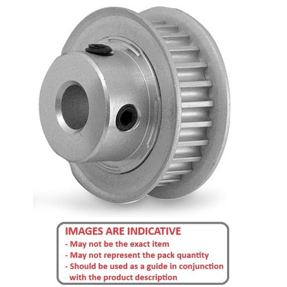 1116376 | P-030G-018-060FF-AL-G-064 --- Metric Timing Pulleys - 18 tooth - 6x6.35 mm - Aluminium