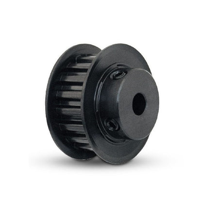 1090126 | P-L9-010-127FF-SB-G-095 --- Inch Timing Pulleys - 10 tooth - 12.7x9.525 mm 9.525mm Pitch L - Steel - Black Oxide Pulley