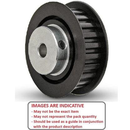 1143009 | P-MXL-032-060FF-PP-GAI-050 --- Inch Timing Pulleys - 32 tooth - 6.4x5 mm 2.032mm Pitch MXL - Plastic Pulley