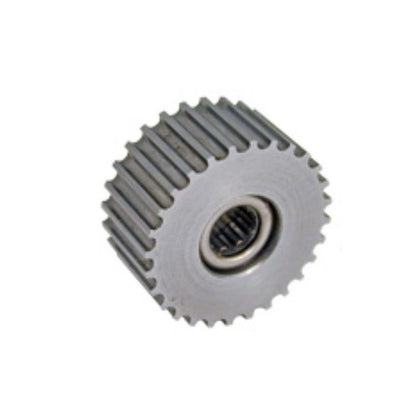 1039245 | ID-PMXL-60-011-100B-F-A-C (Each) --- Timing Idler Pulleys - Belt Type MXL 38.3x10 mm - Aluminium Alloy Clear Anodised Pulley