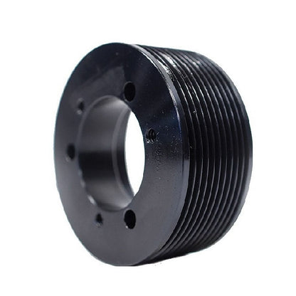 1176281 | PPV-J-076-QJA --- Poly V Pulleys - 76.2 mm - 6 - 76.96 J Section - Steel - Black Oxide Pulley