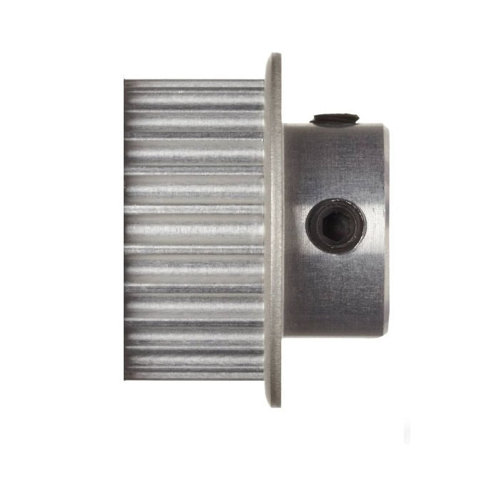 1122589 | P-050H-020-090SF-AL-G-060 (Each) --- Metric Timing Pulleys - 20 tooth - 9x6 mm 5mm Pitch - Aluminium Pulley