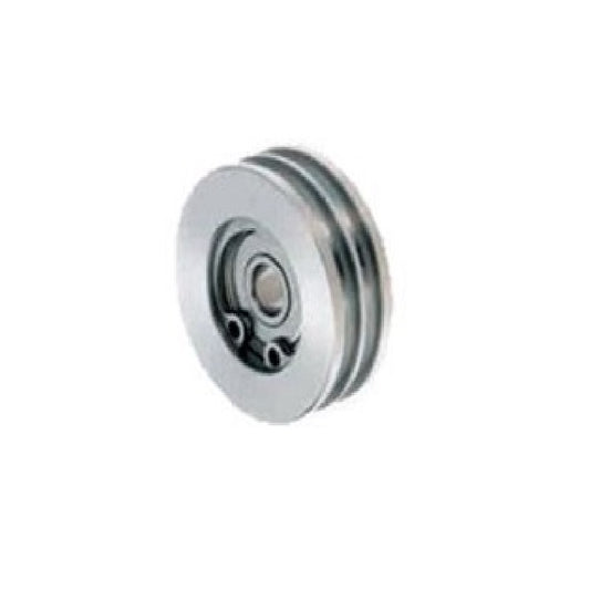 U Groove Idler Pulleys - 6x30x6 mm - Aluminium - Electroless Nickel Plated