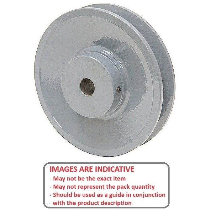 1173422 | PV-127-0762-159-AL --- Vee Pulleys - 71.12x15.875 mm - 2 A or 4L - Aluminium Pulley