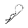 Single Coil R Clips - 3x72 mm - Zinc Plated