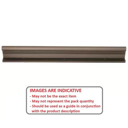 1134172 | PBL330RS --- Rail Supports Linear - 25.4x44.45x609.6 mm With Shaft