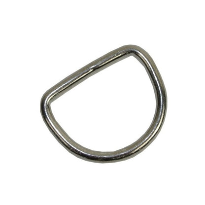 D Rings - 25.4x5.283 mm - - - Nickel Plated