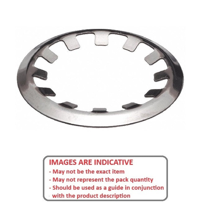 1050610 | RPO-039-040-SP15 (5 Pcs) --- Push On Retaining Rings - 3.94x3.99x9.04 mm - Stainless Steel Grade PH15-7-17