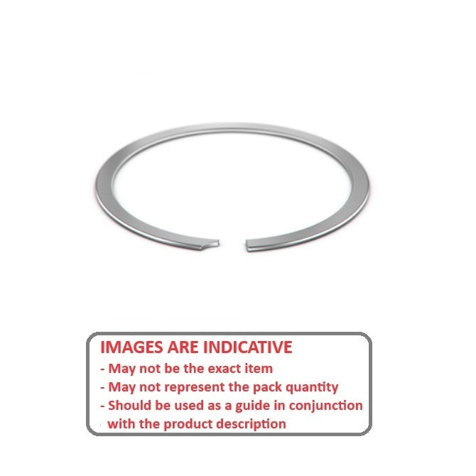 1161415 | UR-200 (2 Pcs) --- Internal Retaining Rings - 50.8x0.79x52.25 mm - Spring Steel