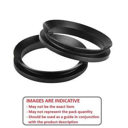 1095243 | VA0012-V60 --- Fluoroelastomer V-Rings - 11.50-12.50 10.5x3 mm - Fluoroelastomer V-Ring