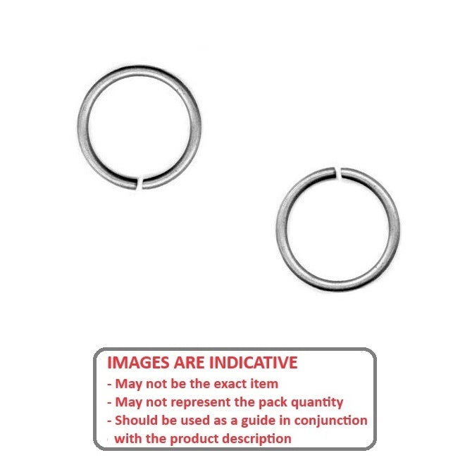 1048690 | WRE-0032-RD-C --- External Retaining Rings - 3.18x0.56x2.79 mm - Spring Steel