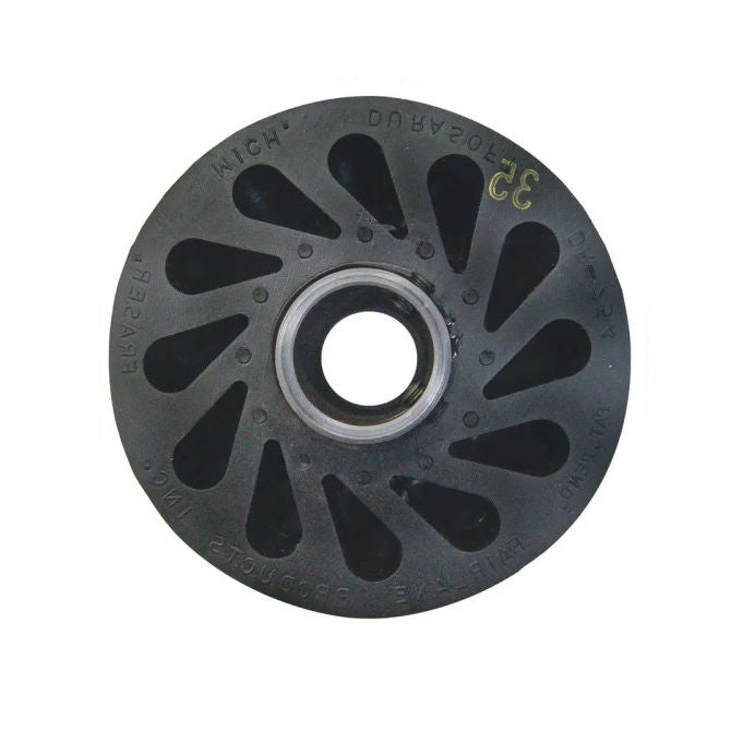 1186808 | RR-421RS --- Durasoft Shaft Mount Rollers - 101.6x23.37x12.7 mm - Neoprene Rubber 35A Roller