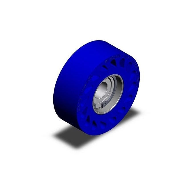 1168841 | DR-9502-60UR-BPC --- Durasoft Shaft Mount Rollers - 63.5x23.34 - None Urethane With Ball Bearing - Polyurethane Roller