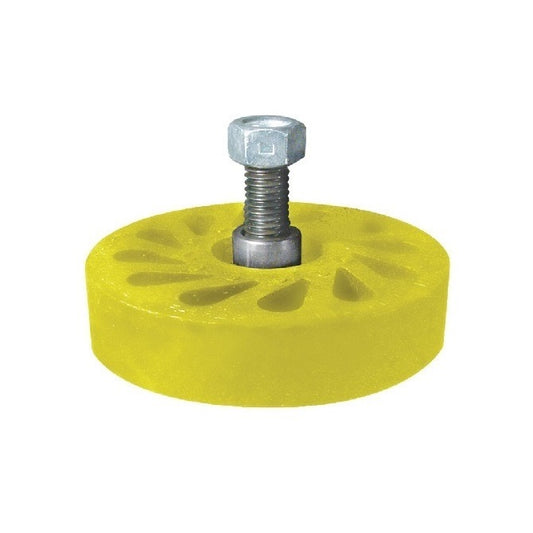 Durasoft Stud Mount Rollers - 101.6 1/2-13 UNC -12.7mm- 27.94 mm - Urethane