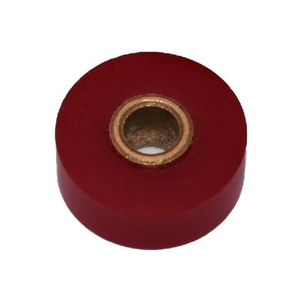 Idler with Bearing Rollers - 25.4x6.375x12.7 mm Urethane With Plain Sintered Bearing - Polyurethane Roller