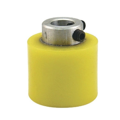 Solid Shaft Mount Rollers - 63.5x49.28 - 25.43 - 25.55 - Urethane