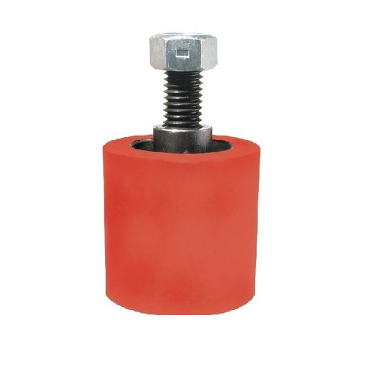 Solid Stud Mount Rollers - 50.8x49.28 - 1/2-13 UNC -12.7mm- - Urethane
