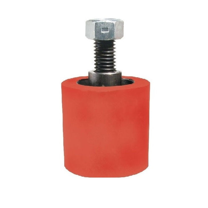 1186746 | RR-344RS --- Solid Stud Mount Rollers - 101.6x49.28 mm - 1/2-13 UNC - 12.7mm - Coloured Urethane - Urethane Roller