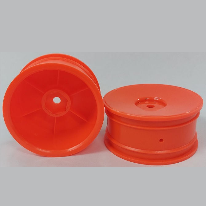 1222365 | RM-XR-052-O-SOL (5 Pcs) --- RC Car Rims Hobby - Rim Colour Fluro Orange Solid Tenth Scale - Plastic Rim