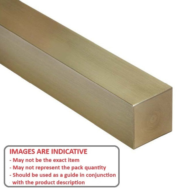 1078604 | 4R-0079-0914-BR360 (4 Pcs) --- Square Bar Rod - 7.94x914 mm - C360