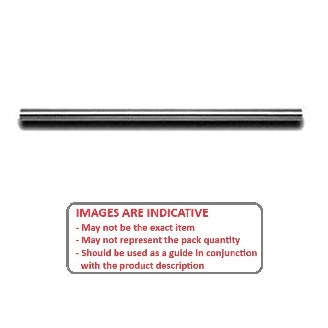 1002610 | DB2RS (PK-12) --- Drill Blanks Rod - 0.794x34.93 mm - High Speed Carbon Steel Drill Rod