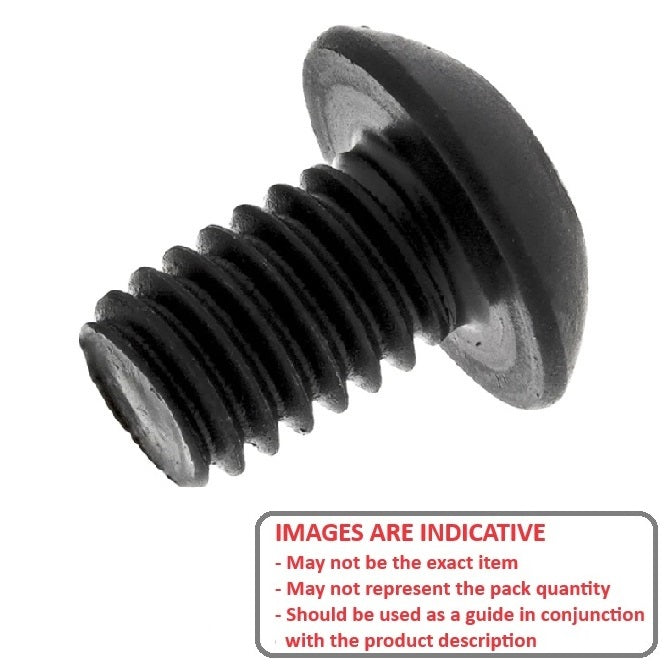 1052327 | SC040M-008-B-SK-C (50 Pcs) --- Button Screws - M4 -4x0.7mm- 8 mm - Alloy Steel