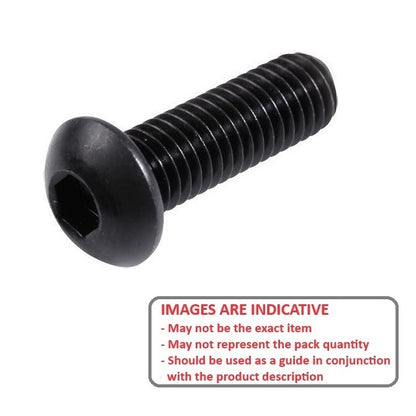 1086814 | SC095C-045-B-SK-C (50 Pcs) --- Button Screws - 3/8-16 UNC -9.53mm- 44.5 mm - Alloy Steel