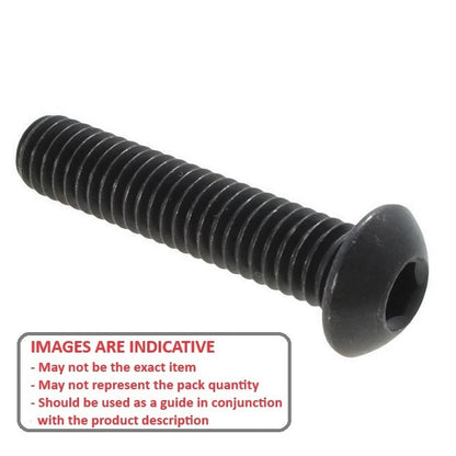 1059388 | SC048C-038-B-SK-C (50 Pcs) --- Button Screws - 10-24 UNC -4.76mm- 38.1 mm - Alloy Steel