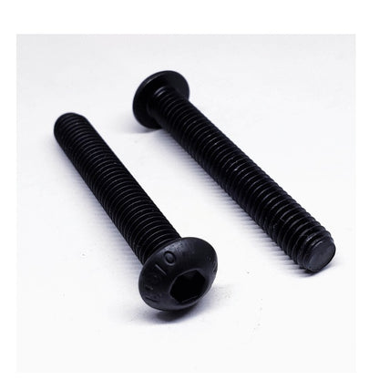 1037775 | SC015F-010-B-SK-C (50 Pcs) --- Button Screws - 0-80 UNF - 1.52mm - 9.5 mm - Alloy Steel Socket Screw
