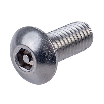 1052645 | SCS0400-010-B-SK-S4 --- Security Screws - M4 - 4x0.7mm - 10 mm - 304 Stainless Button Screw