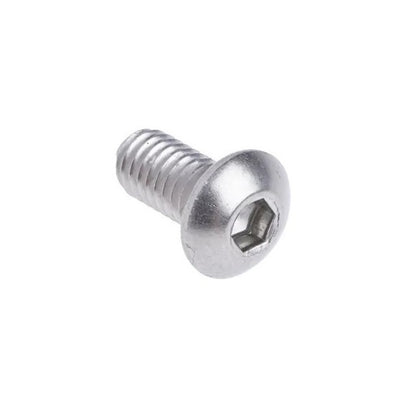 1048933 | SC032C-006-B-SK-S4 (100 Pcs) --- Button Screws - 5-40 UNC -3.18mm- 6.4 mm - 304 Stainless