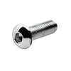 Button Screws - 1/4-20 UNC - 6.35mm - 19.1 mm - 304 Stainless Socket
