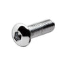 Button Screws - M4 - 4x0.7mm - 16 mm - 316 Stainless Socket
