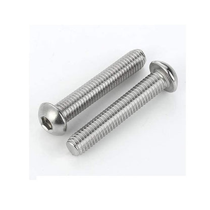 1099076 | SC120M-080-B-SK-S4 (25 Pcs) --- Button Screws - M12 -12x1.75mm- 80 mm - 304 Stainless