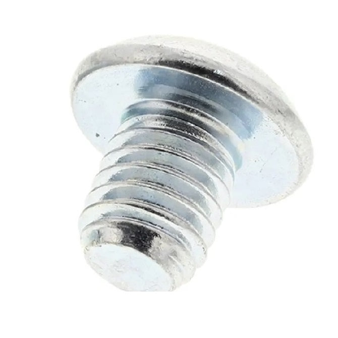 Button Screws - M10 -10x1.5mm- 16 mm - Zinc Plated Steel