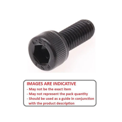1060743 | SC048F-005-C-SK-C (100 Pcs) --- Socket Cap Screws - 10-32 UNF -4.76mm- 4.8 mm - High Tensile Steel / Black Oxide