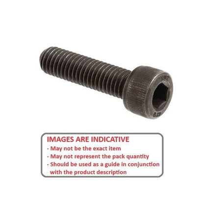 1126612 | SC220M-070-C-SK-C (10 Pcs) --- Socket Cap Screws - M22 - 22x2.5mm - 70 mm - High Tensile Steel / Black Oxide Alloy Steel Screw