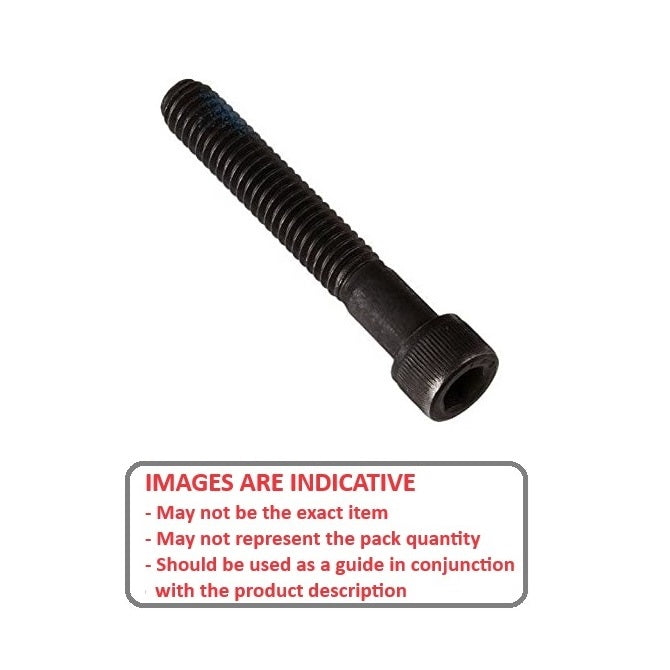 1110781 | SC159C-102-C-SK-C (25 Pcs) --- Socket Cap Screws - 5/8-11 UNC - 15.88mm - 101.6 mm - High Tensile Steel / Black Oxide Alloy Steel Screw